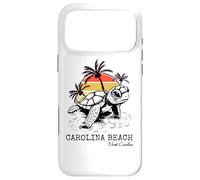 Carcasa para iPhone 17 Pro MAX Retro Carolina Beach Cute Sea Turtle Art NC Vacaciones Familiares