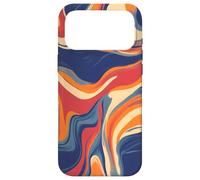 Carcasa para iPhone 17 Pro MAX Retro Groovy de los 70 y 60, Estampado Hippie y Estampado de los 80