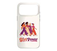 Carcasa para iPhone 17 Pro MAX Retro Groovy Girl Power Feminista Hermandades de Mujeres