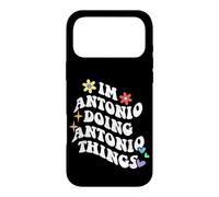 Carcasa para iPhone 17 Pro MAX Retro Groovy Im Antonio Haciendo Antonio Cosas Divertidas Madre
