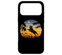 Carcasa para iPhone 17 Pro MAX Retro Night Garden Sunset Nature Old English Bulldog Lover