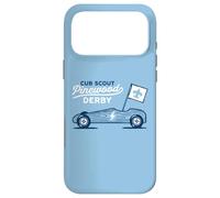 Carcasa para iPhone 17 Pro MAX Retro Pinewood Derby Cub Scouts Racer Race Car Logo