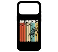 Carcasa para iPhone 17 Pro MAX Retro San Francisco California Surf Vintage Playa Dorado