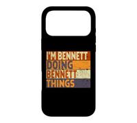Carcasa para iPhone 17 Pro MAX Retro, Soy Bennett Haciendo Cosas de Bennett, Divertido Chiste de cumpleaños