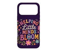 Carcasa para iPhone 17 Pro MAX Retro Teacher Helping Little Minds Bloom Floral Cita