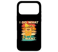 Carcasa para iPhone 17 Pro MAX Retro Vintage Hago lo Que Quiero Cat Mexican Cinco de Mayo