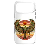 Carcasa para iPhone 17 Pro MAX Retro Vintage Horus Antiguo Falcon Egipcio Jeroglífico