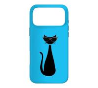 Carcasa para iPhone 17 Pro MAX Retro Vintage Mod Atomic Black Cat Eye Gafas Rockabilly