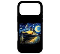 Carcasa para iPhone 17 Pro MAX Retro Vintage Starry Night Inspirado Hombres Mujeres Niños Titanic