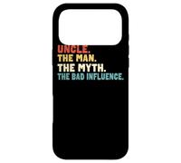Carcasa para iPhone 17 Pro MAX Retro Vintage Uncle The Man The Myth The Bad Influence