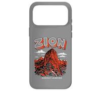 Carcasa para iPhone 17 Pro MAX Retro Zion National Park Vintage Style Angels Landing Utah