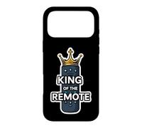 Carcasa para iPhone 17 Pro MAX Rey De La TV Remoto Divertido Día del Padre Televisión Broma
