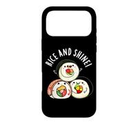 Carcasa para iPhone 17 Pro MAX Rice and Shine Divertido Juego de Palabras de Sushi