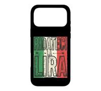 Carcasa para iPhone 17 Pro MAX Ridateci La Lira Nostalgia Italiana Prima Repubblica