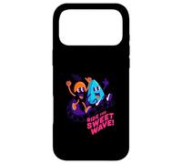 Carcasa para iPhone 17 Pro MAX Ride The Sweet Wave, diseño Retro de neón y Frutas para Surf