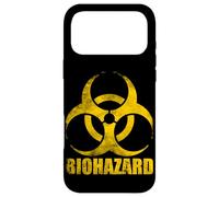 Carcasa para iPhone 17 Pro MAX Riesgo biológico de la Guerra Nuclear radiactiva Vintage