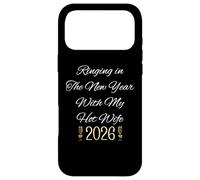Carcasa para iPhone 17 Pro MAX Ringing In New Year For Couple Hot Wife 2026 Celebrate