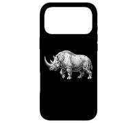 Carcasa para iPhone 17 Pro MAX Rinoceronte lanudo Edad de Hielo Megafauna Animal Prehistórico