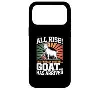 Carcasa para iPhone 17 Pro MAX Rise The Fantasy Football Goat Has Arrived Football Fans
