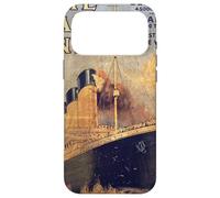 Carcasa para iPhone 17 Pro MAX RMS Titanic 1912 Póster de Publicidad histórica Vintage