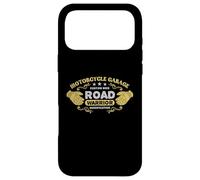 Carcasa para iPhone 17 Pro MAX Road Warrior Motorcycle Garage Modificación de Bicicleta Personalizada