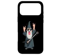 Carcasa para iPhone 17 Pro MAX Rock Wizard Divertido Guitarrista Gráfico Juguetón Vibrante