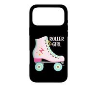 Carcasa para iPhone 17 Pro MAX Roller Girl Skater Patinaje Retro Vintage Mujer 70s 80s 90s