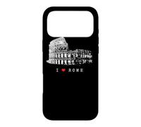Carcasa para iPhone 17 Pro MAX Roma Coliseo Vintage Skyline Italia Abanico I Love Rome