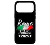 Carcasa para iPhone 17 Pro MAX Roma Italia Bandera Italia Souvenir Roma 2025 Jubileo Peregrinación