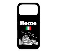 Carcasa para iPhone 17 Pro MAX Roma Souvenir Coliseo Italia cipreses Bandera Italiana