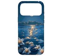 Carcasa para iPhone 17 Pro MAX Romantico Chiaro di Luna Plumeria Fiori