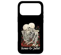 Carcasa para iPhone 17 Pro MAX Romeo & Juliet Esqueleto Pareja Abrazo Abraza Shakespeare Meme