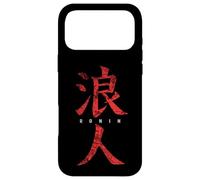 Carcasa para iPhone 17 Pro MAX Ronin Kanji: Guerrero samurái sin señor, Musashi