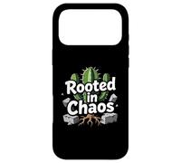 Carcasa para iPhone 17 Pro MAX Rooted in Chaos Funny Cactus Gardener Graphic