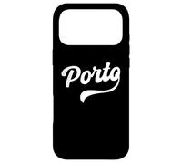 Carcasa para iPhone 17 Pro MAX Ropa de Porto Typeset