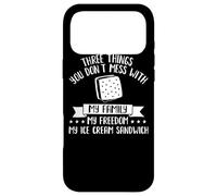 Carcasa para iPhone 17 Pro MAX Ropa de sándwich de Helado | Diseño Divertido para Amantes de los sándwiches