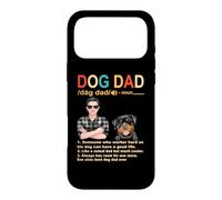 Carcasa para iPhone 17 Pro MAX Rottweiler Dog Dad Definition For Daddy Funny Fathers Day