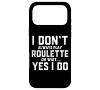 Carcasa para iPhone 17 Pro MAX Roulette Player Funny Gear For People Who Play Roulette Game