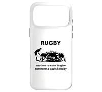 Carcasa para iPhone 17 Pro MAX Rugby Otra Razón para Dar A Alguien Un Cwtch Hoy