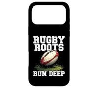 Carcasa para iPhone 17 Pro MAX Rugby Roots Run Deep Rugby Sport para Hombre