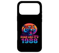 Carcasa para iPhone 17 Pro MAX Ruge como si Fuera 1988 Vaporwave Tiger