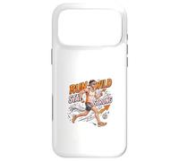 Carcasa para iPhone 17 Pro MAX Run Wild Stay Strong Running Motivación Diseño