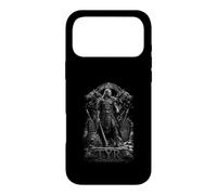 Carcasa para iPhone 17 Pro MAX Runa de Tyr, Dios nórdico, Guerreros Vikingos y Lobos
