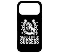 Carcasa para iPhone 17 Pro MAX Saddle Up For Success Horse Trainer Spirit