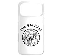 Carcasa para iPhone 17 Pro MAX Sai Baba de Shirdi Bendición Dios Templo Hindú Puja Om Sai Ram