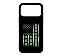 Carcasa para iPhone 17 Pro MAX Saint Patrick’s Day Flag USA Patriotic United States America