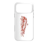 Carcasa para iPhone 17 Pro MAX Sak Yant Suea Krajone Tigre Saltando Tatuaje Tailandia