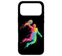 Carcasa para iPhone 17 Pro MAX Salpicaduras de Pintura Colorida Baloncesto Slam Dunk