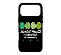 Carcasa para iPhone 17 Pro MAX Salud Mental Cada Mente Cuenta una Historia Diferente Positividad