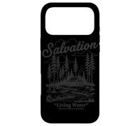 Carcasa para iPhone 17 Pro MAX Salvación Agua Viva Fe Cristiana Jesús Adoración Esperanza